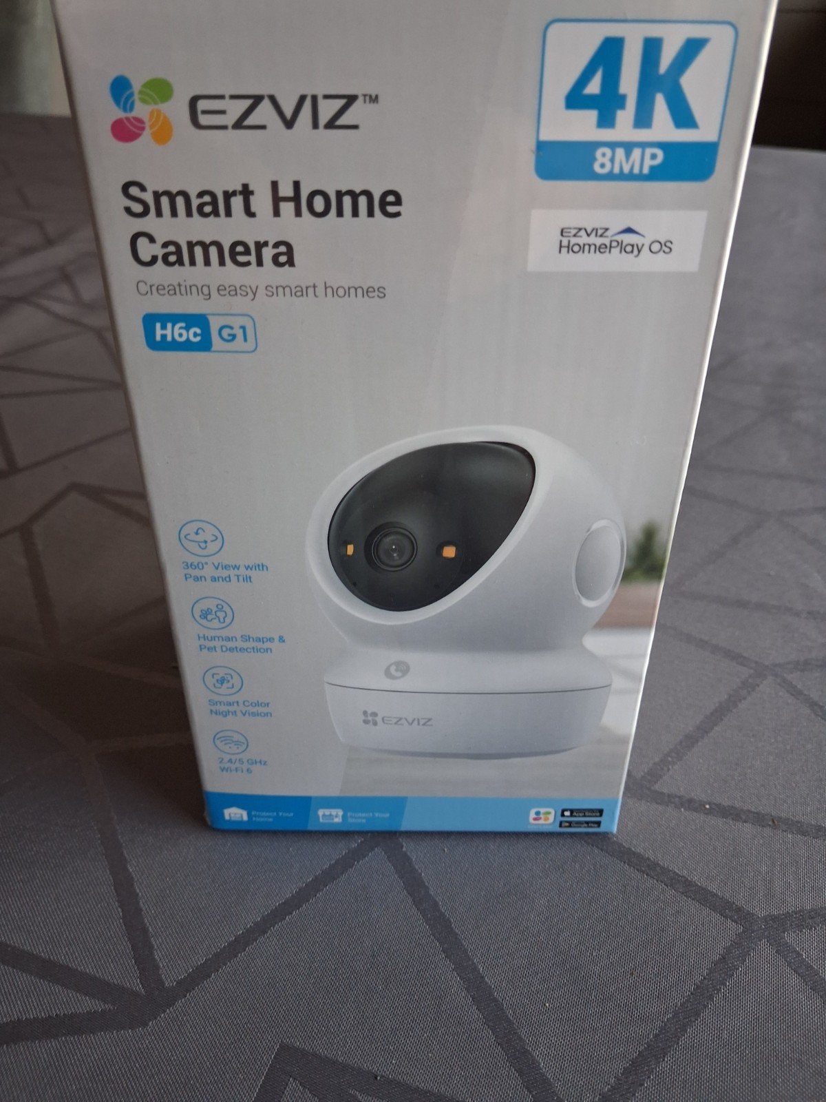 EZVIZ H6c G1 4K, Audio, Tv en Foto, Ophalen