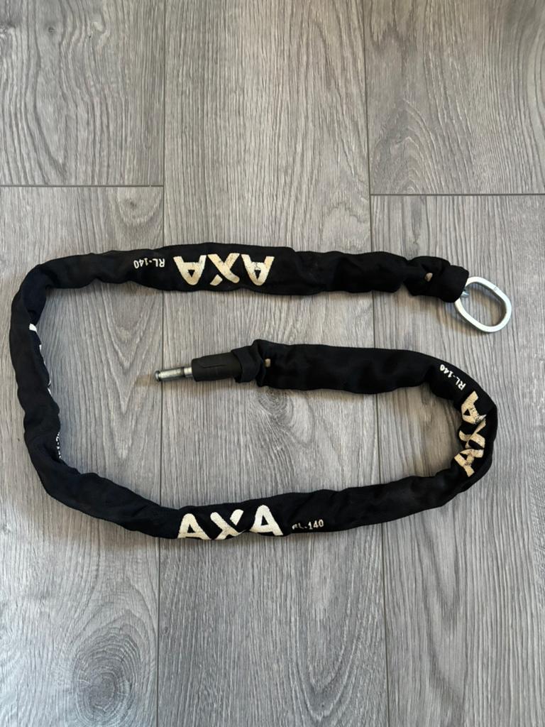 Chaîne antivol de la marque AXA, Vélos & Vélomoteurs, Enlèvement, Comme neuf, Chaîne antivol
