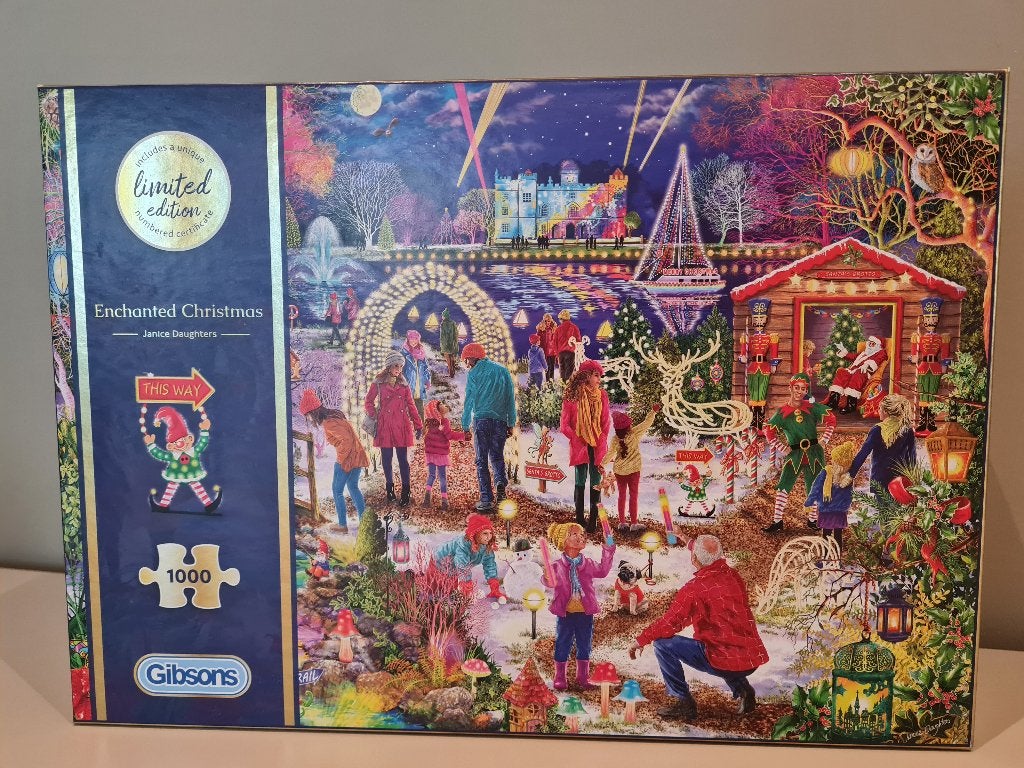 Gibsons puzzels 1000 stukjes, Ophalen, 500 t/m 1500 stukjes, Zo goed als nieuw, Legpuzzel
