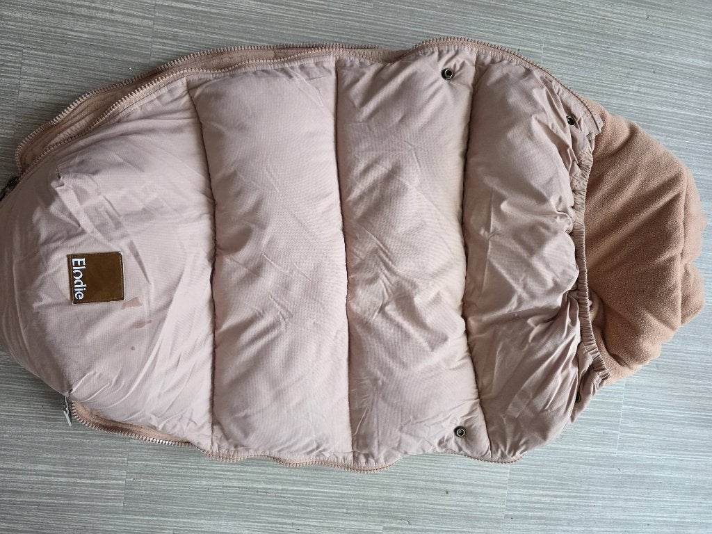 Elodie Details voetzak voor kinderwagen - Roze / Nude, Kinderen en Baby's, Ophalen, Gevoerd, Roze
