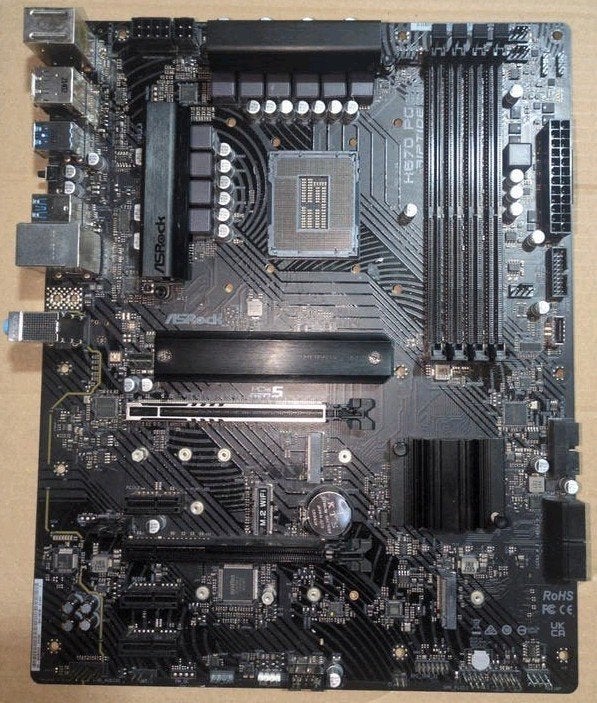 Asrock H670 PG Riptide, Informatique & Logiciels, LGA 1700, Enlèvement ou Envoi, DDR4, Comme neuf