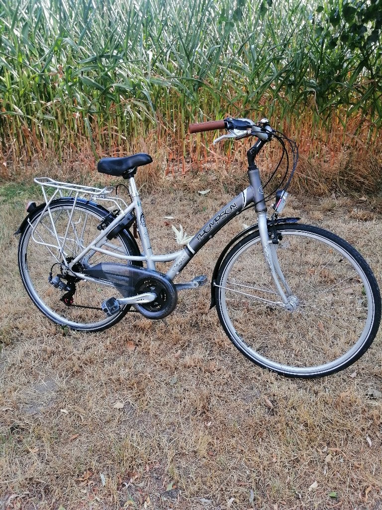 Meisjesfiets thompson 21versn, in orde, Fietsen en Brommers, Velgrem, Versnellingen, Thompson, Zo goed als nieuw