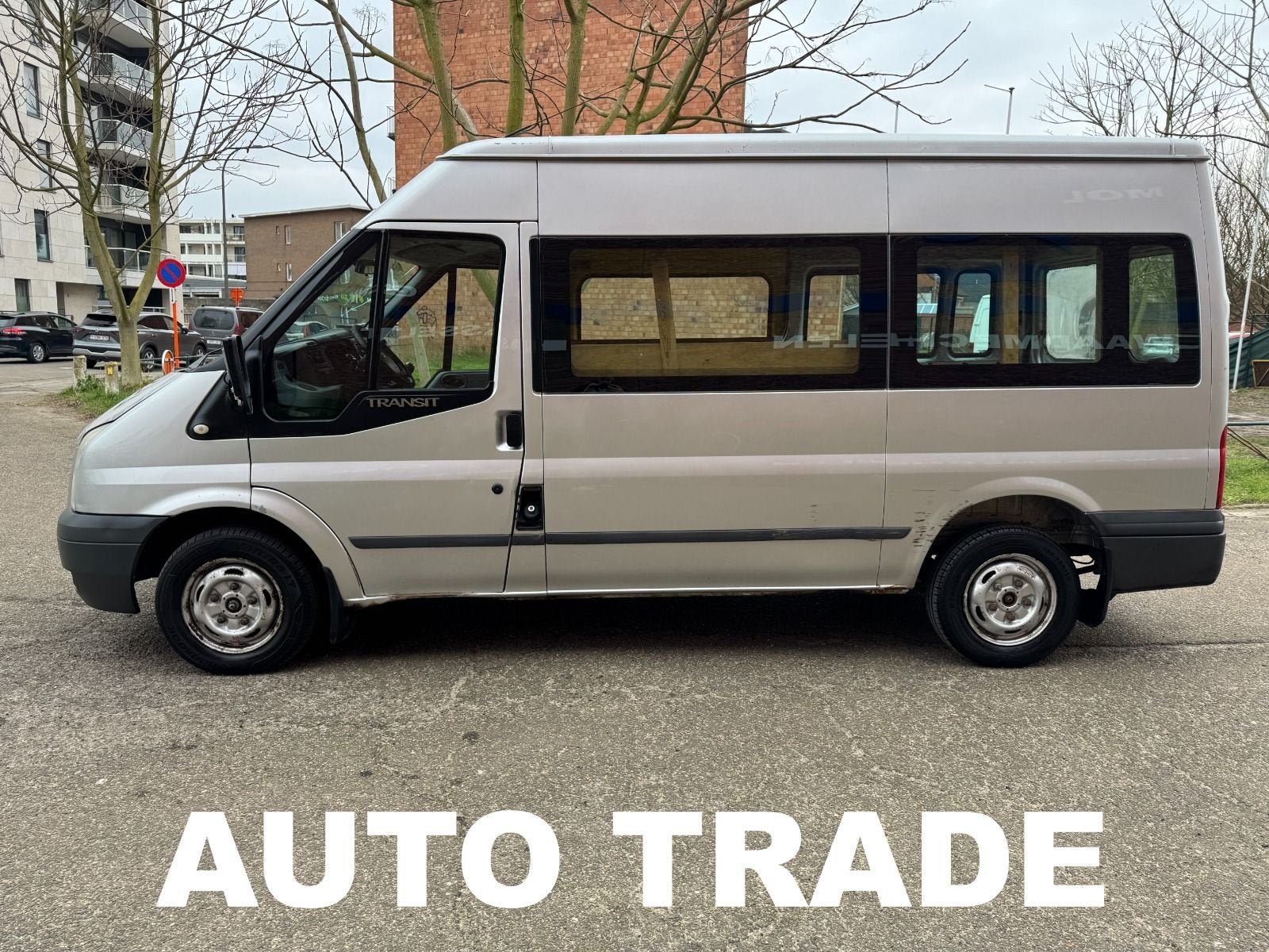 Ford Transit 2.2 DIESEL | CRUISE CONTROL | MINIBUS | EXPORT!, Autos, Ford, 2198 cm³, Argent ou Gris, Entreprise, Diesel