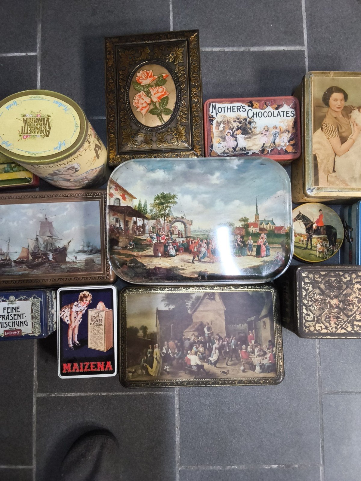 Ijzeren dozen, Verzamelen, Blikken, Ophalen of Verzenden