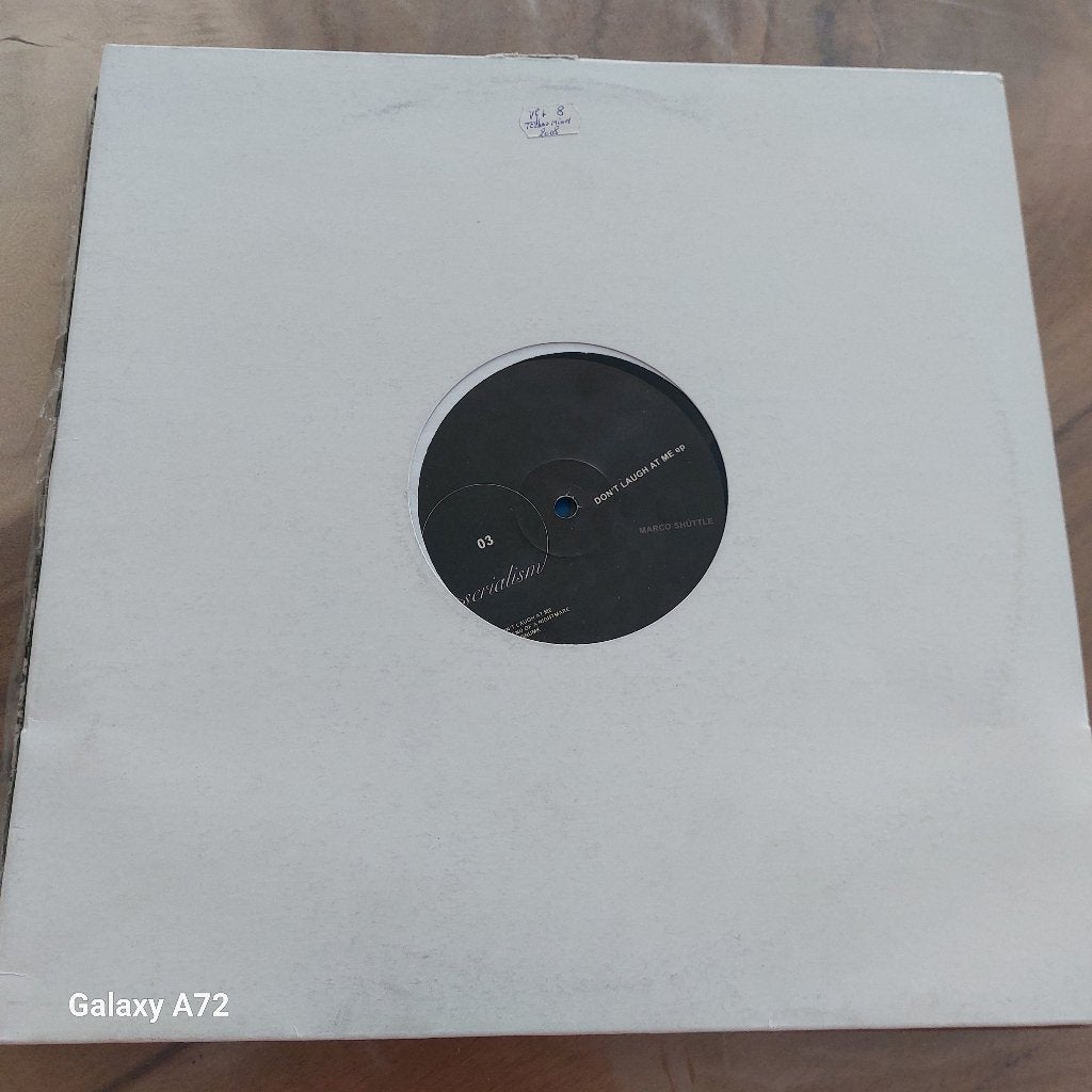 marco shuttle don t laugh at me ep 12 inch maxi, Cd's en Dvd's, Vinyl | Dance en House, Gebruikt, Ophalen of Verzenden, Techno