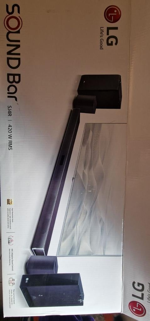 Barre de son LG SJ4R/420W RMS, Enlèvement