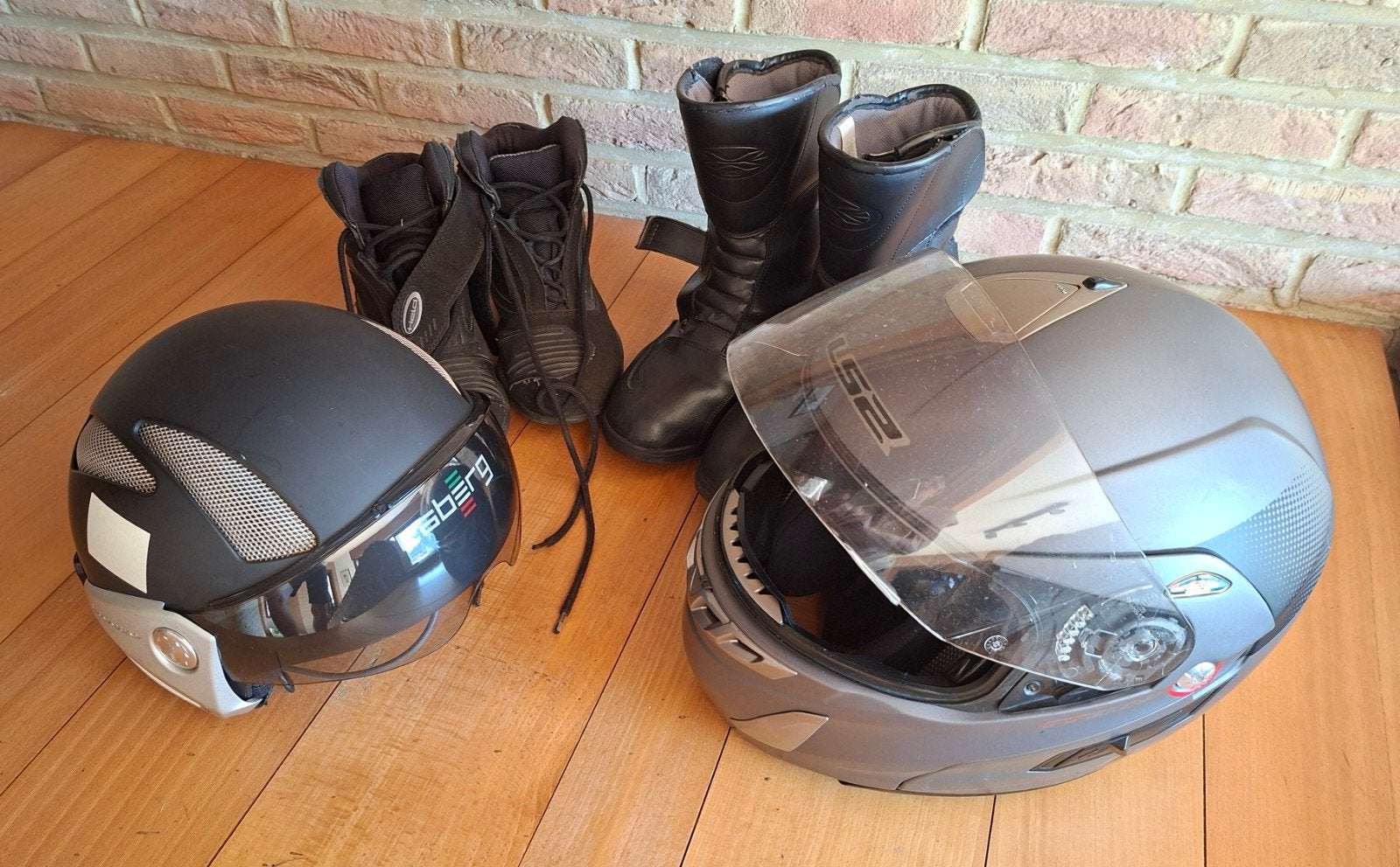 equipements moto, Enlèvement, Utilisé