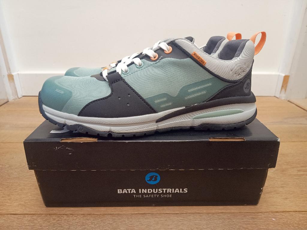 Chaussures de sécurité S3 - Taille 42 - Bata - Marie - NEW, Neuf, Chaussures de travail, Bata, Vert
