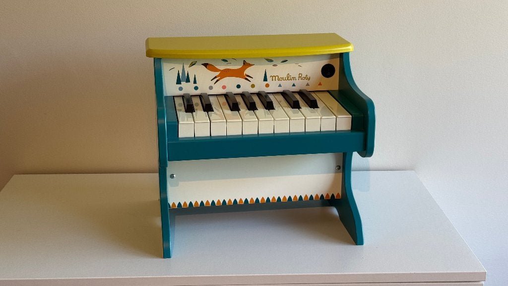 Piano électronique en bois Moulin Roty Après la pluie, Enlèvement ou Envoi, Comme neuf, Autres types