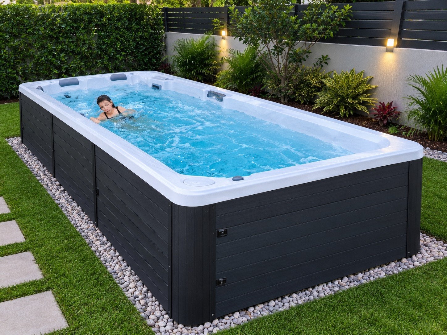 zwemspa nu 9000. was 24000, Jardin & Terrasse, Enlèvement ou Envoi