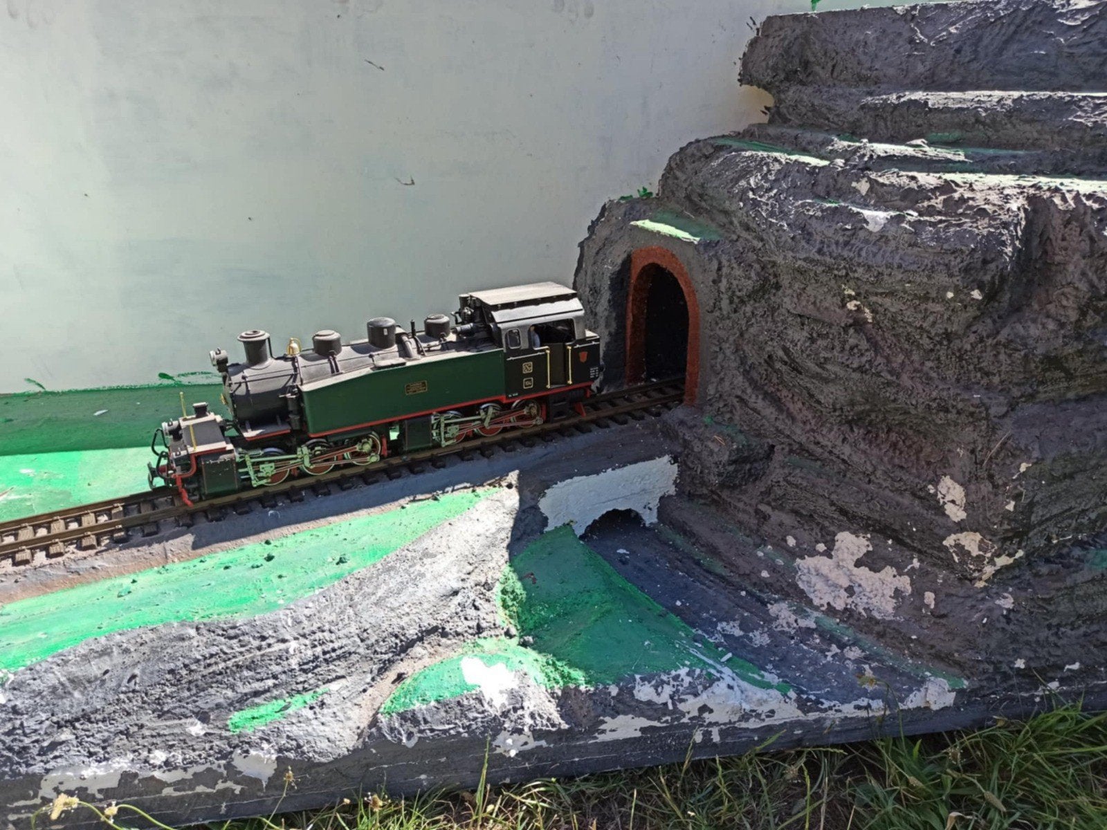 LGB diorama, Ophalen, Rails, LGB
