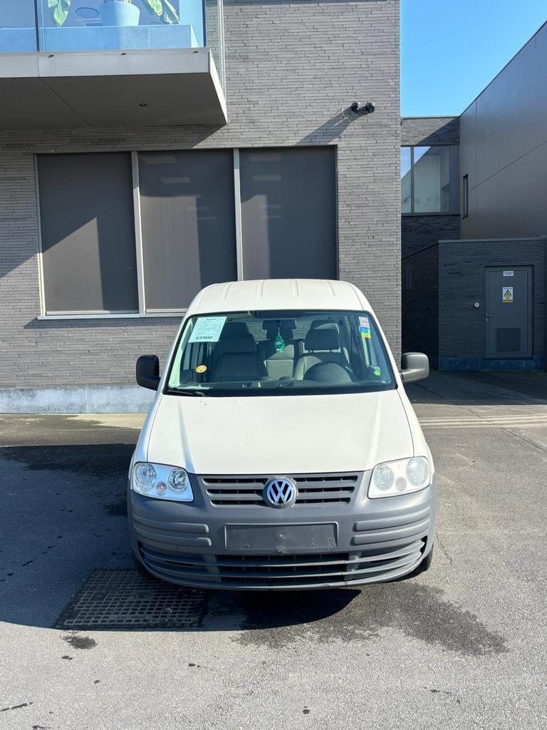 Volkswagen caddy/2008/1.6diesel/55kw/218.000km, Auto's, Caddy Combi, Wit, Bedrijf, Airconditioning