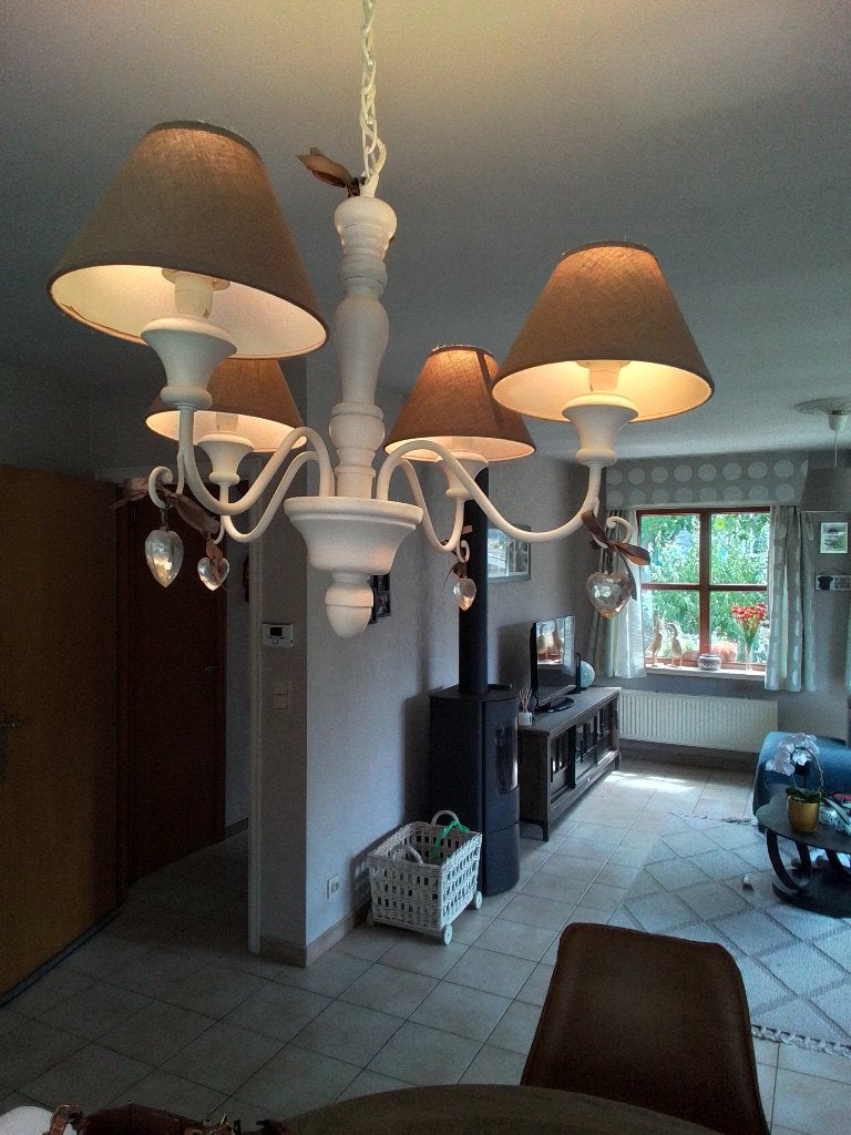 Lustre rural, Maison & Meubles, Lampes | Lustres, Enlèvement, Comme neuf