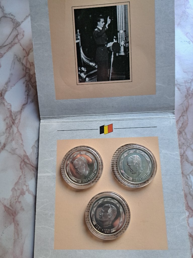 BELGISCHE MUNTEN, Ophalen, Zo goed als nieuw