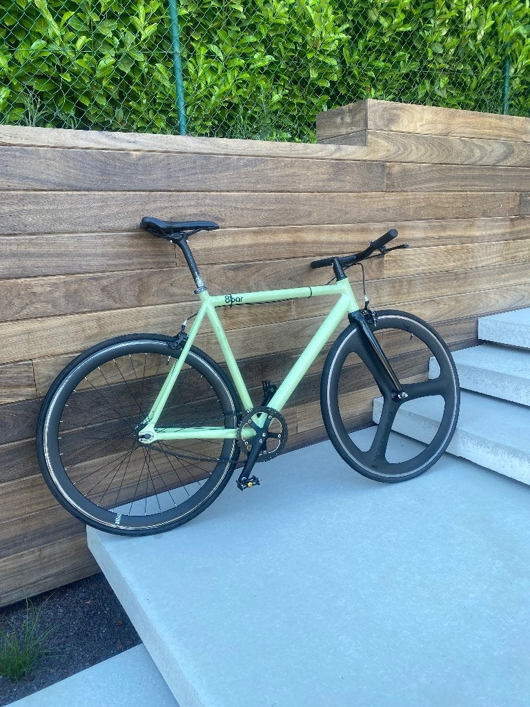 Fixie 8bar, Gebruikt, Velgrem, 53 tot 57 cm, Ophalen