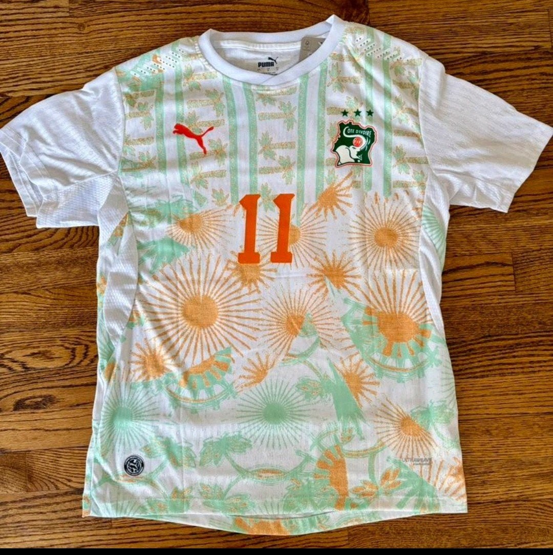 Ivoorkust Drogba Voetbal Uitshirt  WorldCup Nieuw 2026, Verzenden