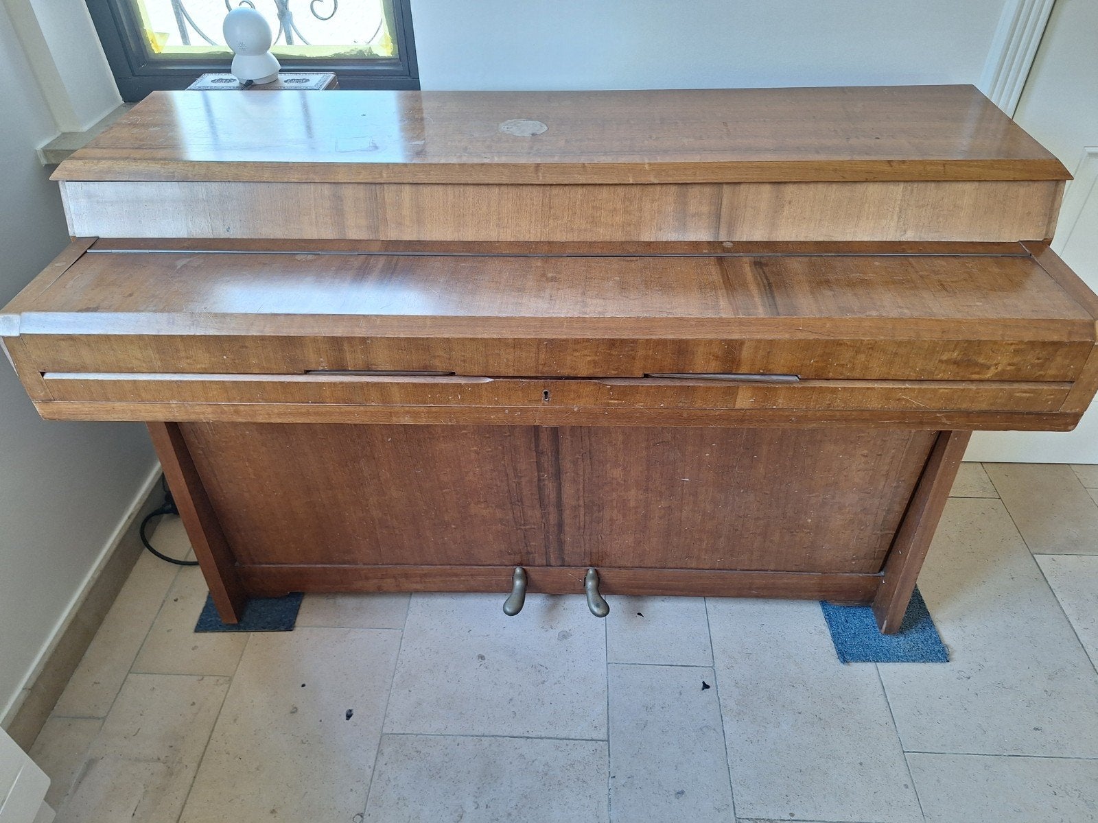 Piano, Ophalen, Bruin, Piano, Hoogglans