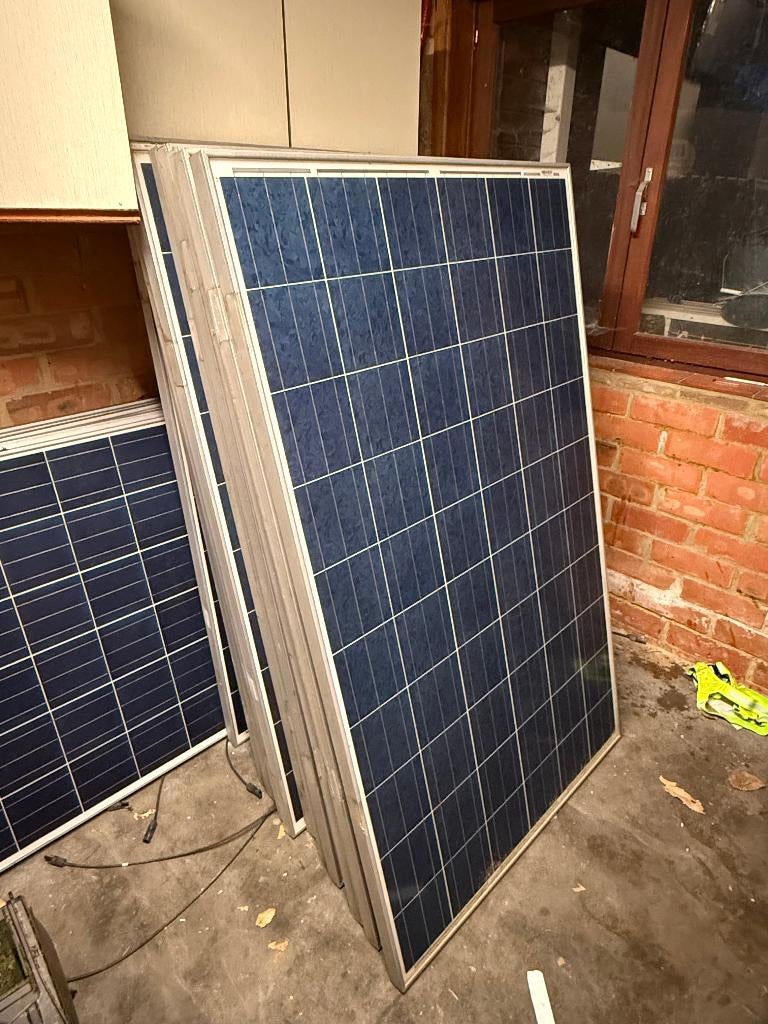 20 Zonnepanelen (LDK) 250 WP, Ophalen, Gebruikt, Paneel, 200 wattpiek of meer