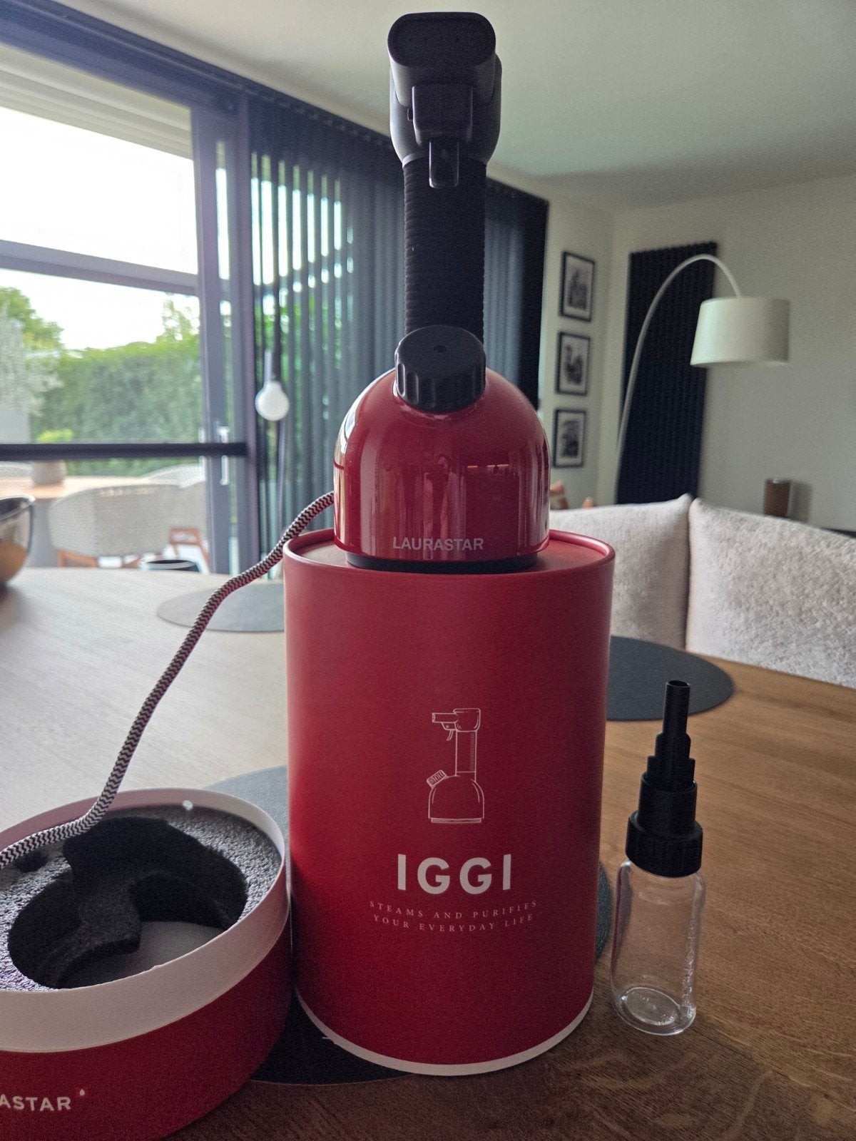 laurastar IGGI stoomreiniger, Ophalen of Verzenden, Nieuw, Stoomreiniger