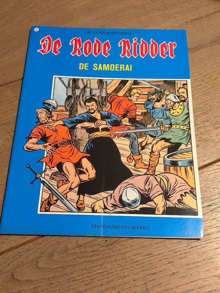 De Rode Ridder - 53 - De samoerai, Eén stripboek, Ophalen of Verzenden, Gelezen, Willy Vandersteen