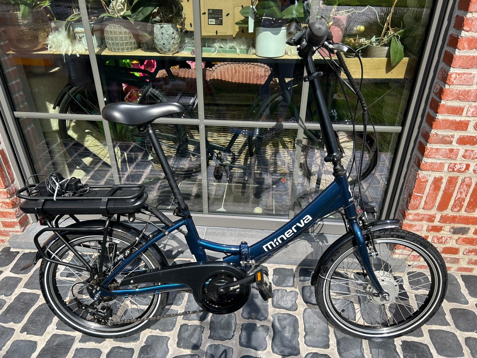 Elektrische vouwfiets/ plooifiets - 8km op teller!, Fietsen en Brommers, Ophalen, Zo goed als nieuw, Versnellingen