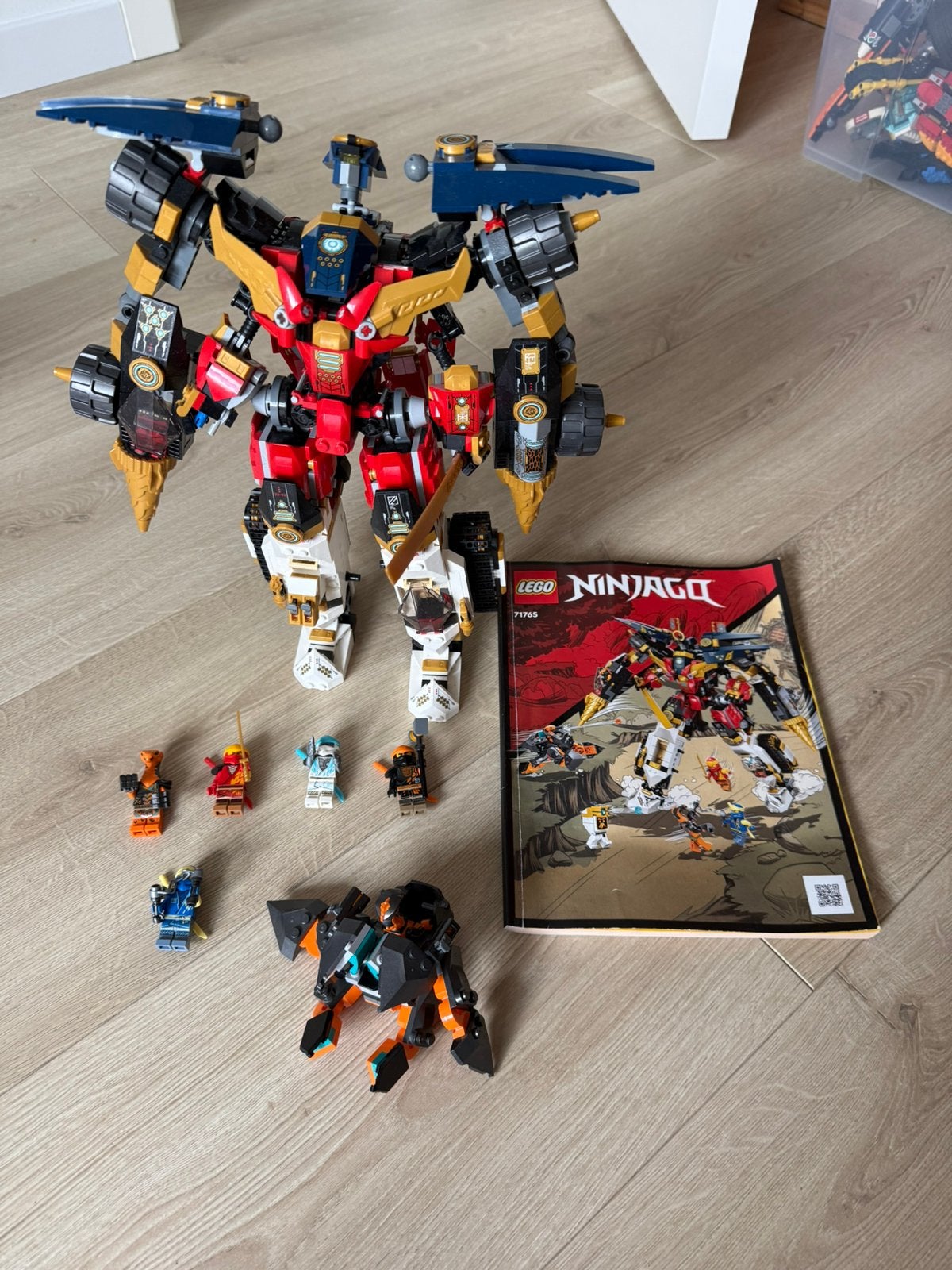 Lego Ninjago 71765 - compleet met kaart, Kinderen en Baby's, Lego, Ophalen of Verzenden, Zo goed als nieuw, Compleet