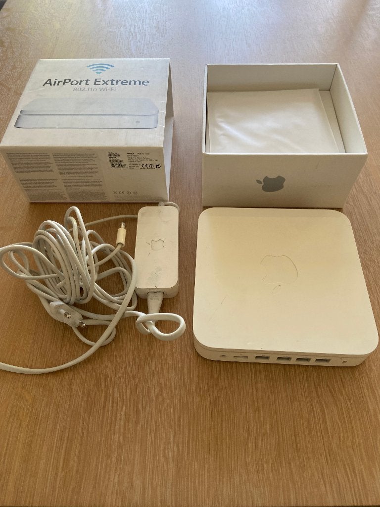Airport Extreme 802.11n Wi-Fi - A1408, Informatique & Logiciels, Routeurs & Modems, Enlèvement, Utilisé, Routeur