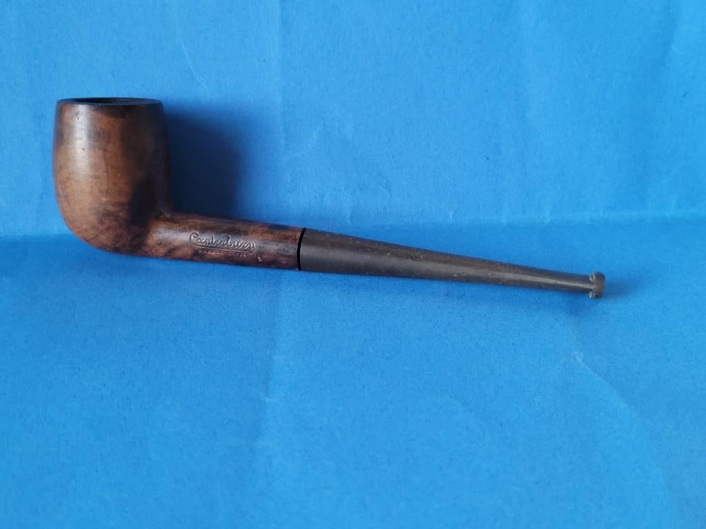 Pipe canterbury london style/bruyère  et vulcanite/Redhman, Envoi, Utilisé, Autres types