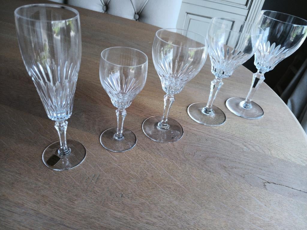 Kristallen glasservies, Antiek en Kunst, Ophalen