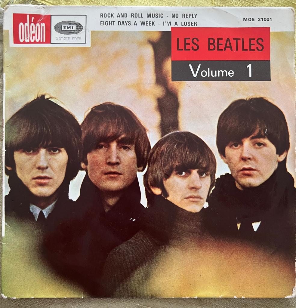 45-toerenplaat van de Beatles, Ophalen, Gebruikt
