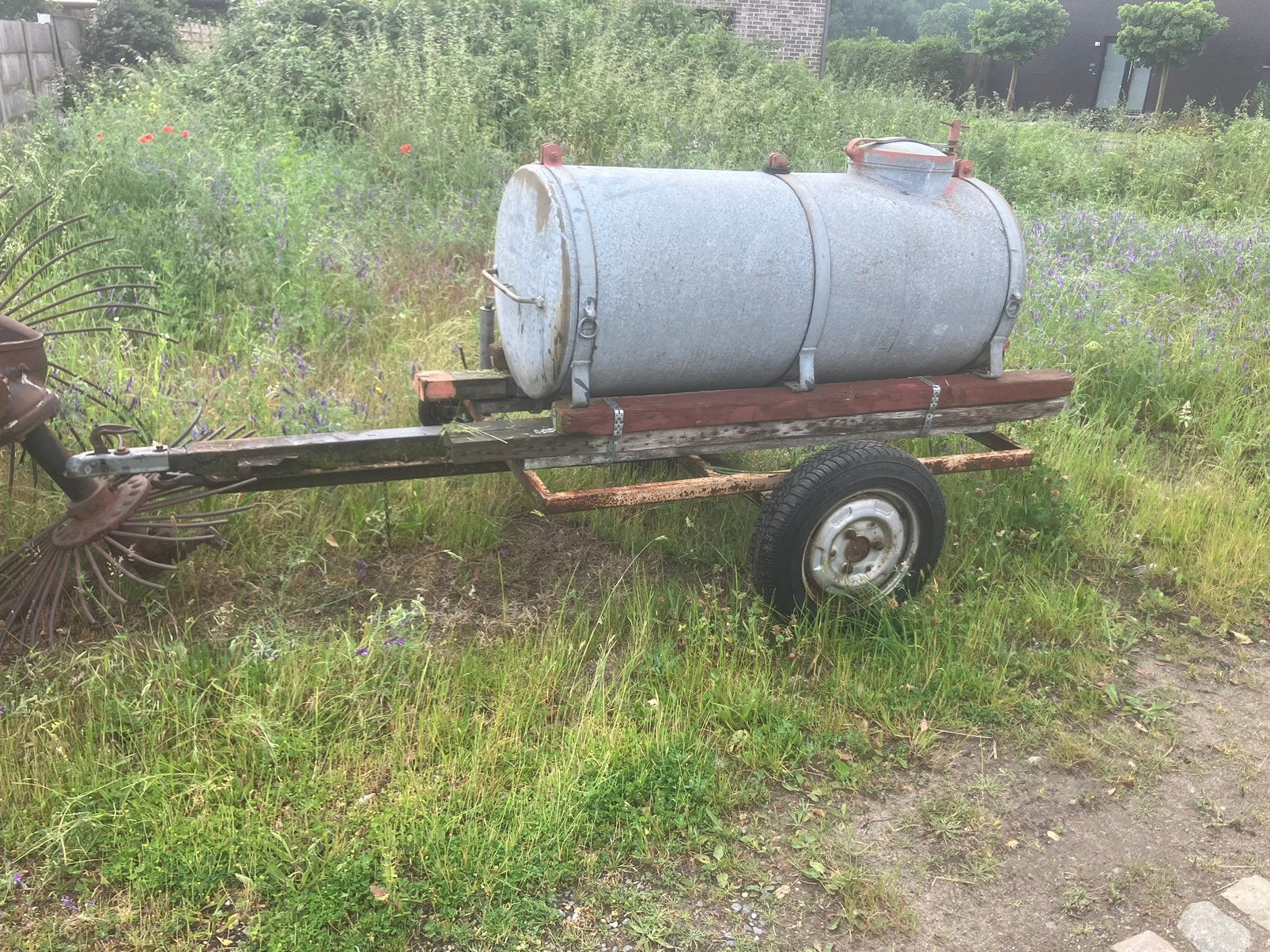 Watervat, Ophalen