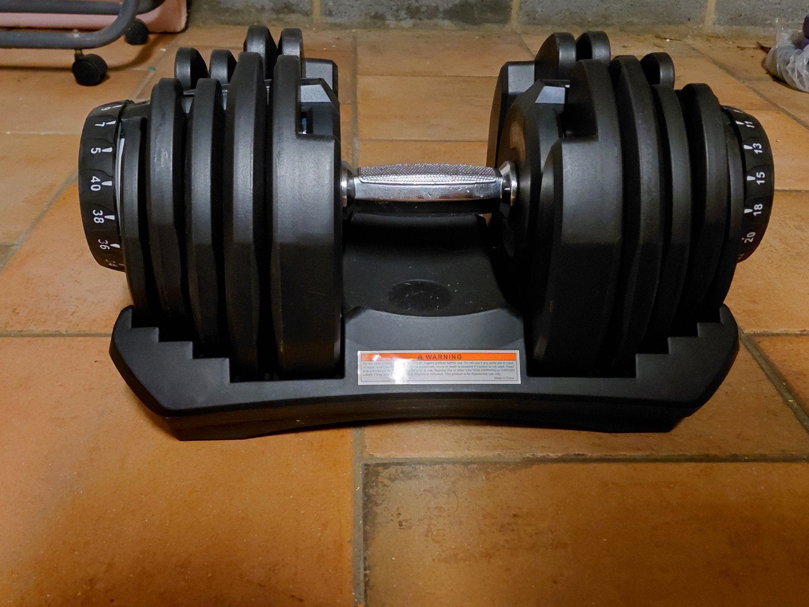 Haltère réglable, Sport en Fitness, Fitnessmaterialen, Ophalen, Dumbbell