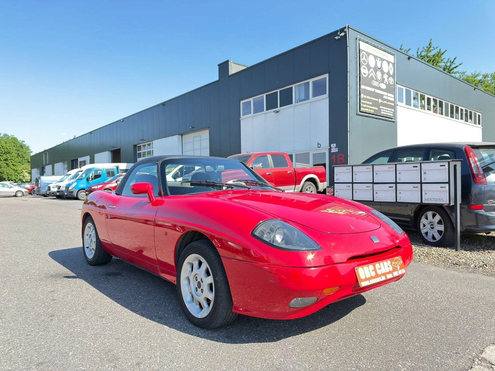Garantie Fiat Barchetta 1.8 16 V Cabrio Hardtop Oldtimer, Autos, Fiat, Rouge, Essai à domicile, Entreprise, Boîte manuelle