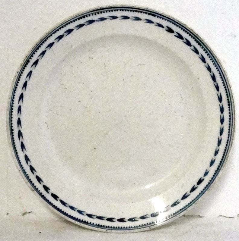 PLAT en FAIENCE, décor A L'EPI., Antiquités & Art, Enlèvement