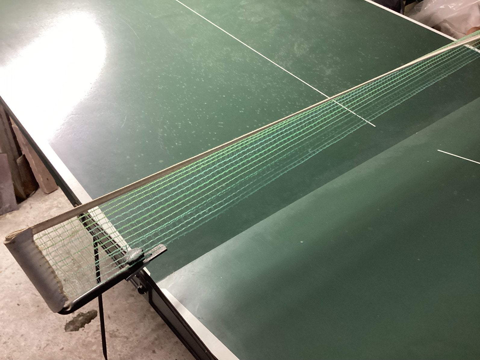 Ping pong tafel, Sport en Fitness, Ophalen, Gebruikt, Tafel Indoor, Inklapbaar