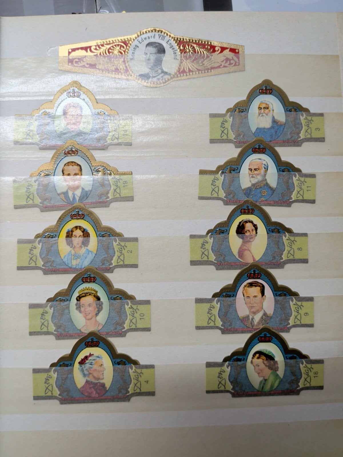 Sigarenbandjes, Verzamelen, Ophalen of Verzenden, Gebruikt, Sigarenbandjes