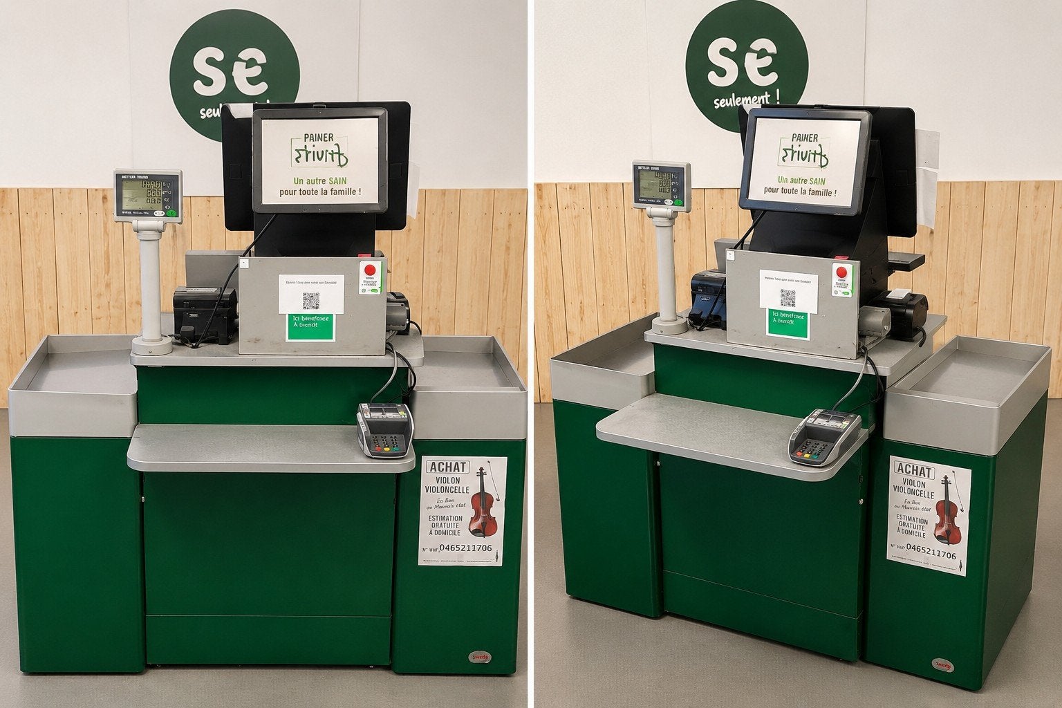 Caisse de magasin professionnelle complète