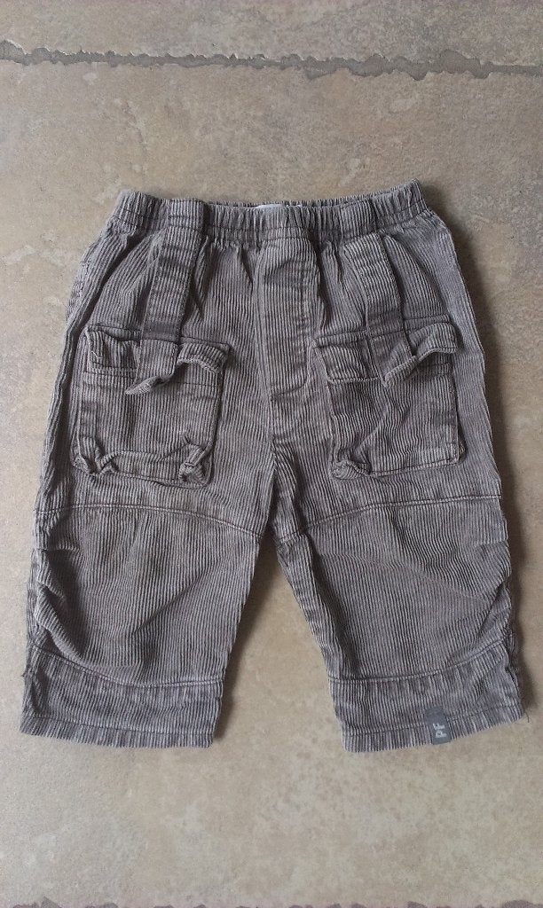 Merk Filou: velvet look broekje mt 62, Kinderen en Baby's, Babykleding | Maat 62, Broekje, Meisje, Ophalen of Verzenden, Zo goed als nieuw