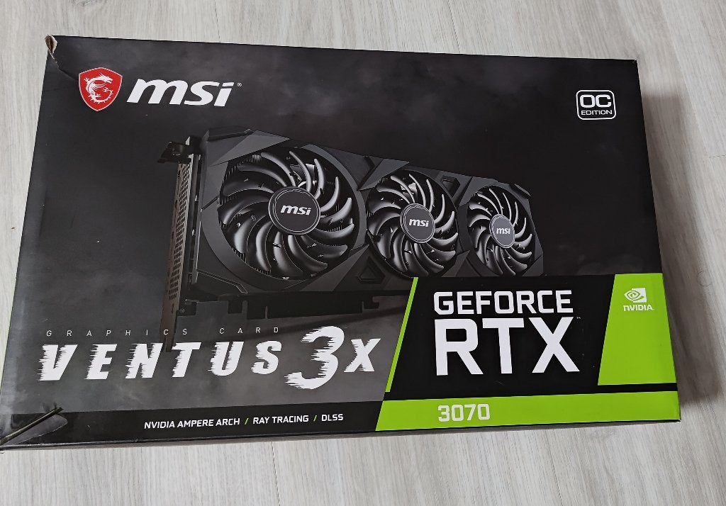 Msi RTX 3070  ventus 3x, Computers en Software, GDDR6, PCI-Express 4, Ophalen of Verzenden, Zo goed als nieuw