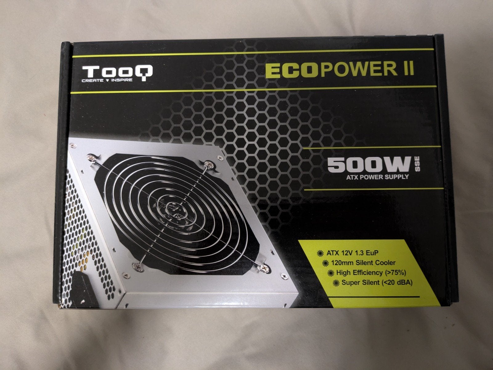 Tooq 500W voeding, Ophalen of Verzenden, Zo goed als nieuw