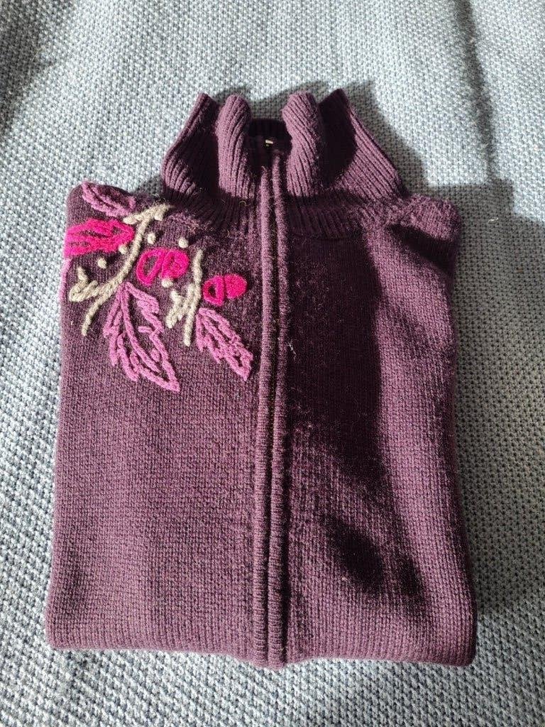 Zeer mooie wollen cardigan - vest La Gaviotta maat L, Kleding | Dames, Ophalen of Verzenden, Maat 42/44 (L)