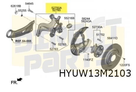Hyundai Kona EV / Kia e-Niro (11/17-2/21) fuseestuk Links ac, -, Hyundai, -, Nieuw