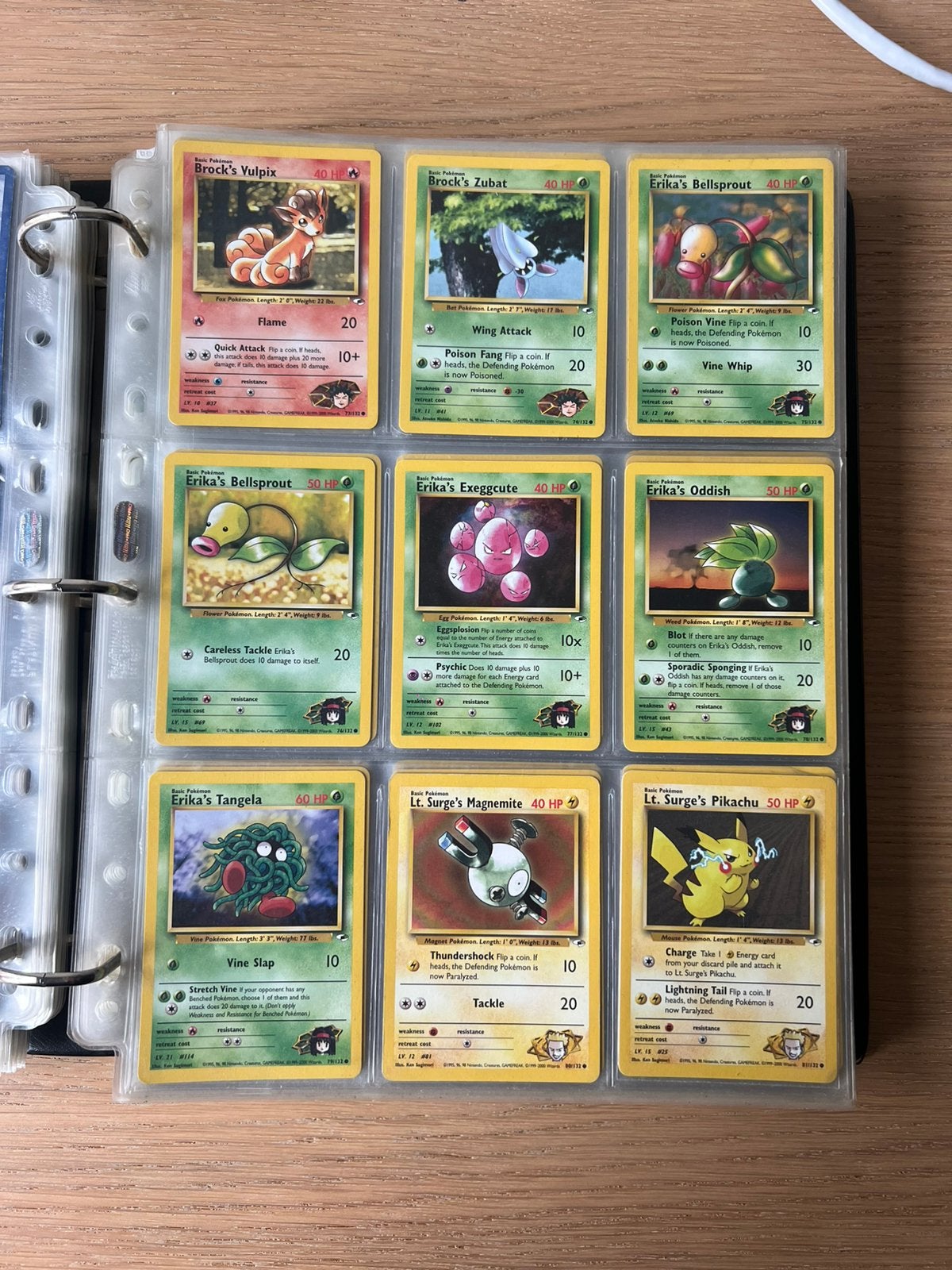 Pokémon Vintage Binder +-500 Kaarten Part 2 (+-250), Enlèvement, Comme neuf
