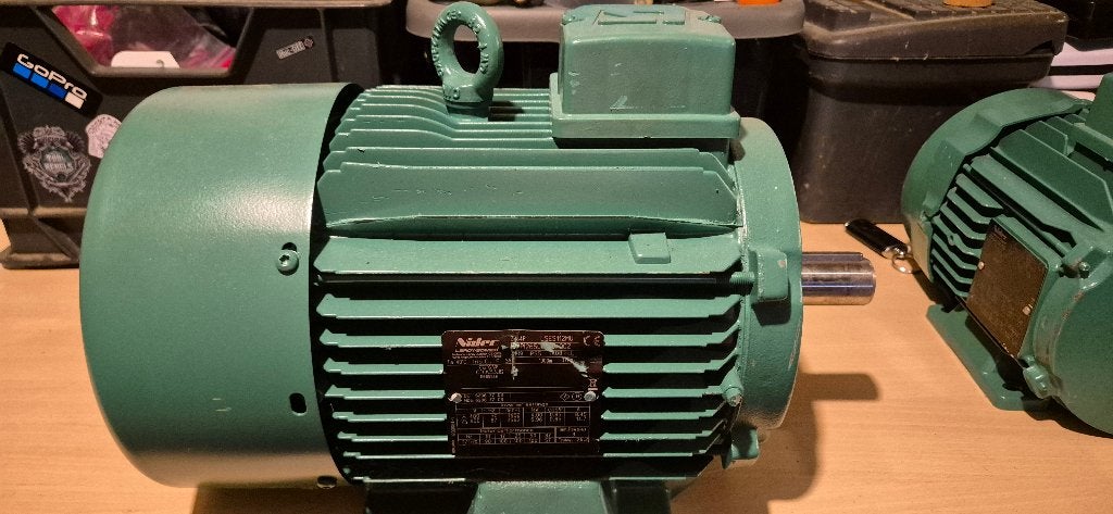 Moteur électrique Nidec Leroy-Somer LSES112MU, Bricolage & Construction, Enlèvement, Neuf, Moteur électrique, 1400 à 1800 tpm