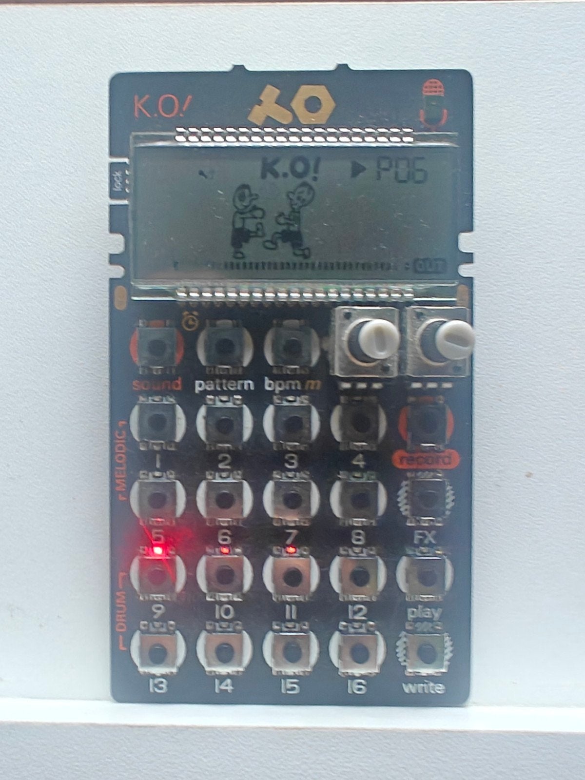 teenage engineering PO33KO, Utilisé
