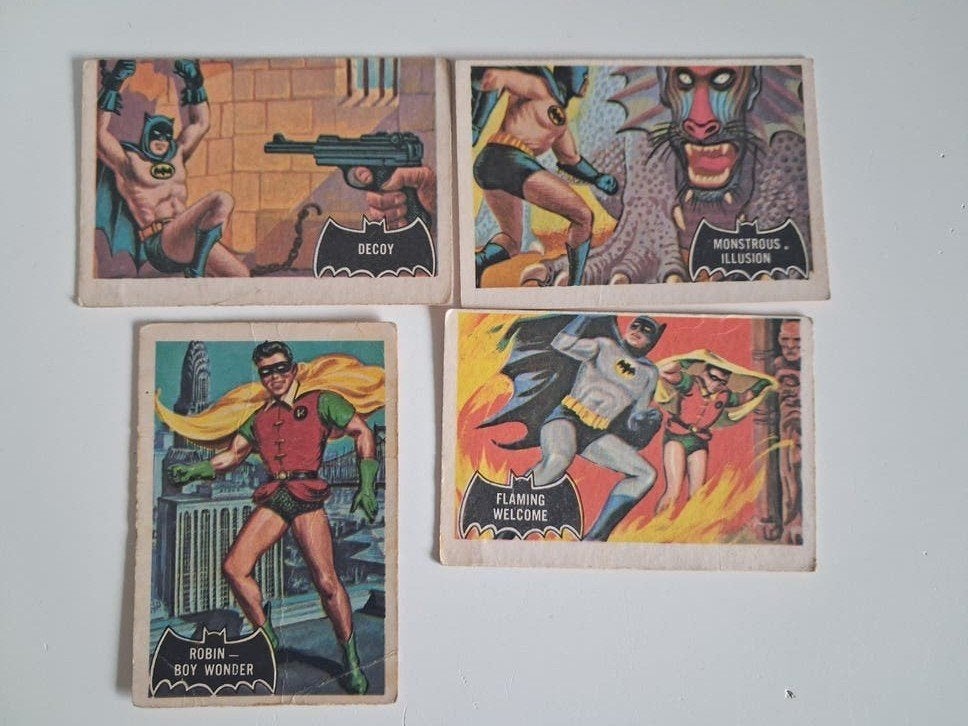 chromo's batman black bat series a&bc 1966 nederlandse tekst, Ophalen of Verzenden, Gebruikt, Plaatje