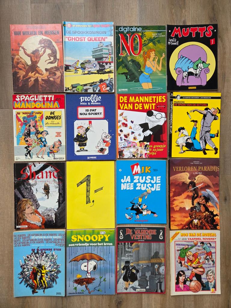 Diverse strips stripalbums partij  10 voor 8,-, Ophalen of Verzenden