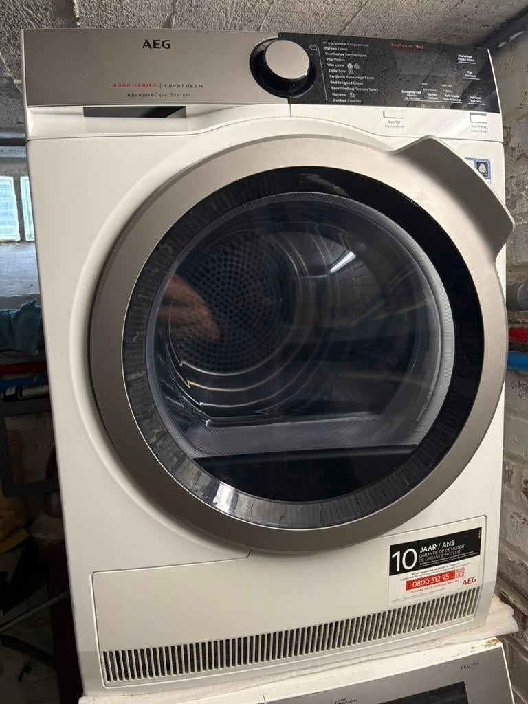 AEG T8DEE86S /Seche Linge / Dryer - 8kg, Electroménager, 8 à 10 kg, Enlèvement, Utilisé, Classe énergétique A ou plus économe