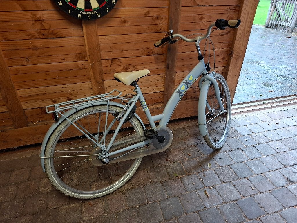 Meisjesfiets 26”, Fietsen en Brommers, Gebruikt, Velgrem, Versnellingen, Overige merken