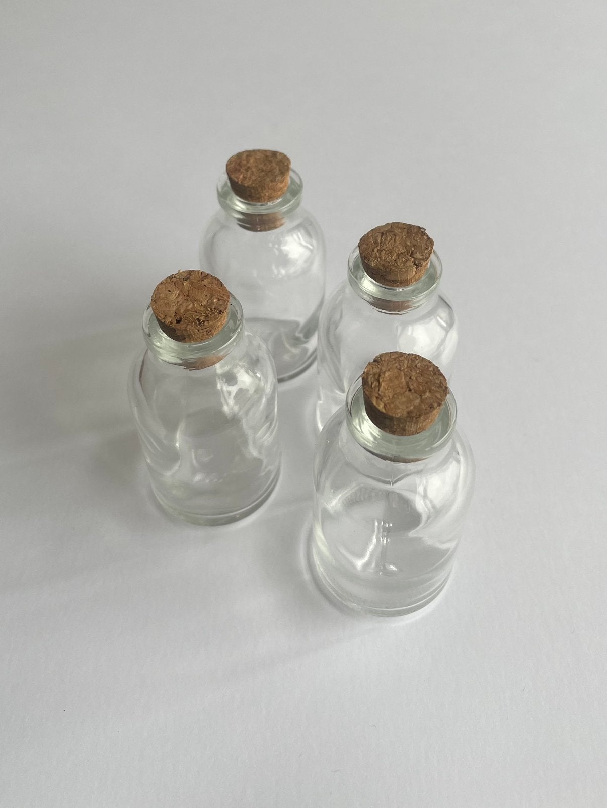 Petites bouteilles en verre, Envoi, Neuf, Verre